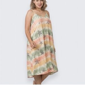 Star Comfy Plus Size dress